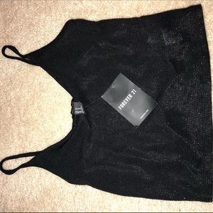 Forever 21 Glitter tank top
